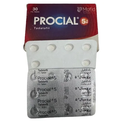 Procial 5mg Tablets Price in Pakistan