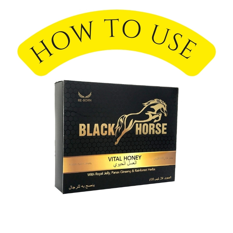 How to Use Black Horse Vital Honey