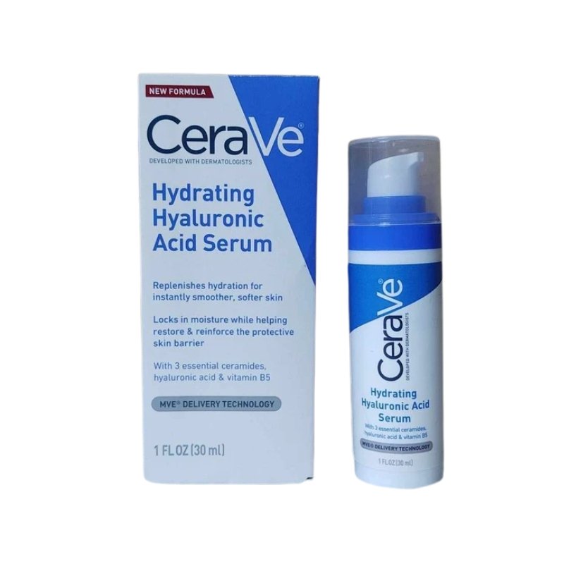 CeraVe Hydrating Hyaluronic Acid Serum for Dry Skin