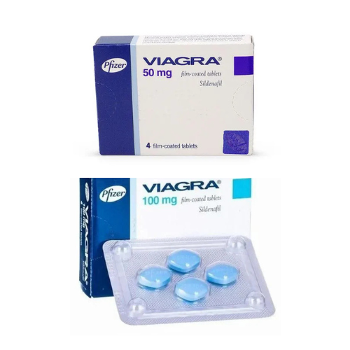Viagra (Sildenafil Citrate) tablets for erectile dysfunction treatment