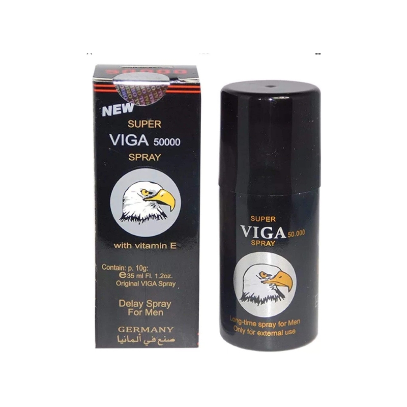 Viga 50000 Strong Delay Spray – 45 ml Viga 50000 Strong Spray delay spray for men