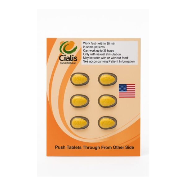 Buy Cialis 20 mg Tablets for ED and prostate treatment in Pakistan