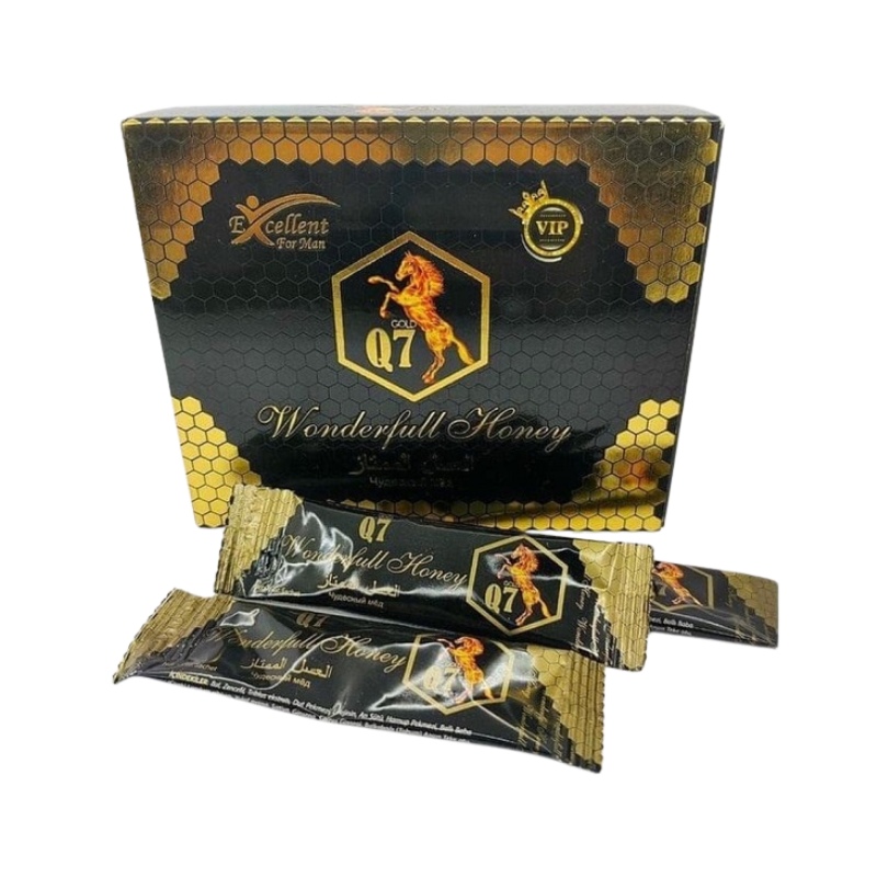 Gold Q7 Wonderful Honey Epimedium Macun 12 sachets for men in Pakistan