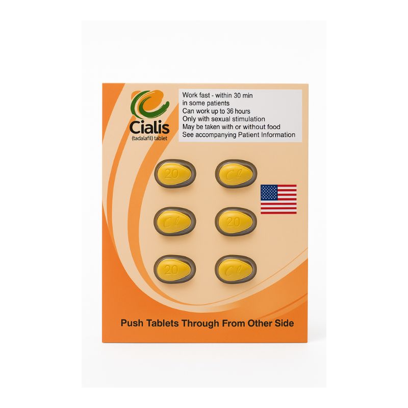 Buy Cialis 20 mg Tablets for ED and prostate treatment in Pakistan