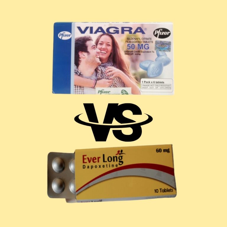 Viagra 100mg and Everlong Tablets comparison for male sexual health