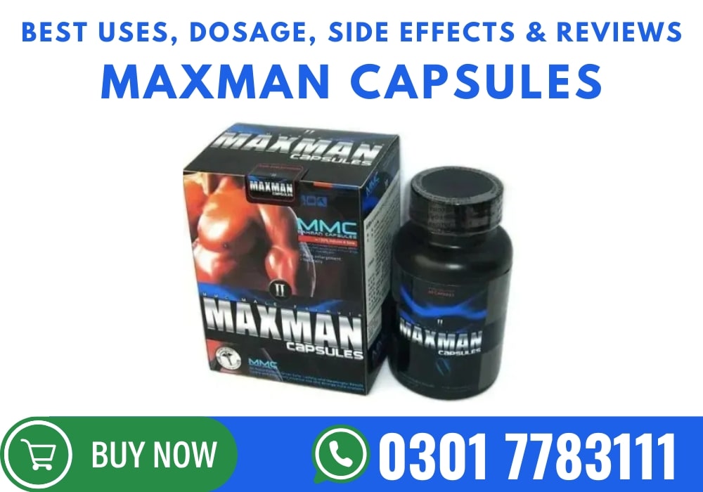Maxman Capsule in Pakistan