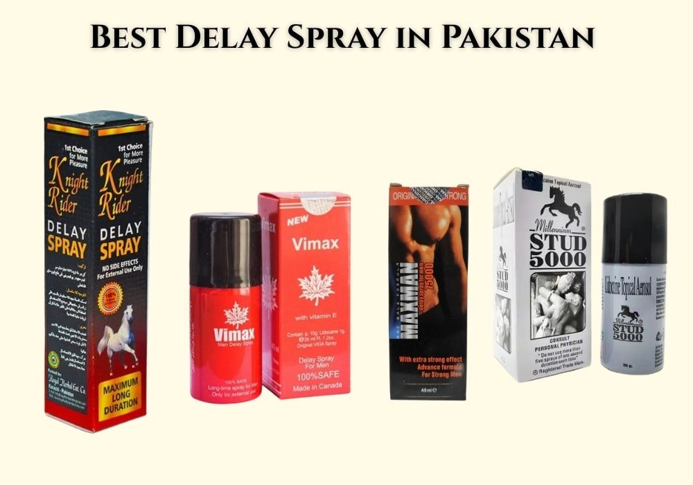 Top Ten Best Delay Spray in Pakistan – Knight Rider, Vimax, Dragon, Stud 5000 and More