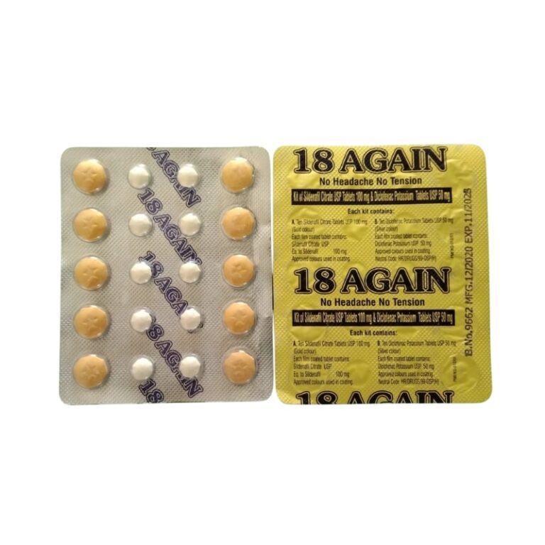 18 Again Tablets