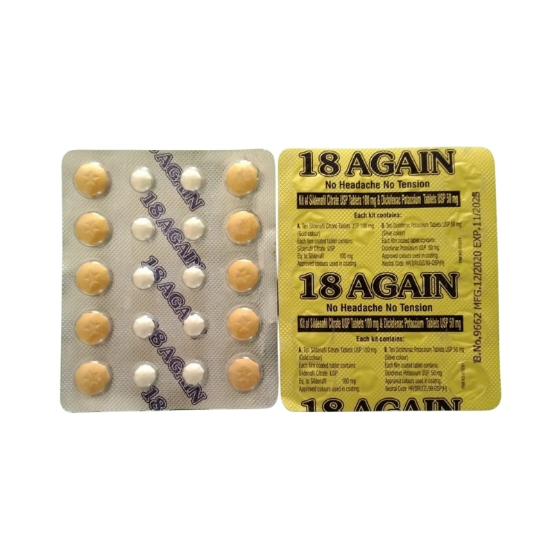 18 Again Tablets for timing and performance in Pakistan