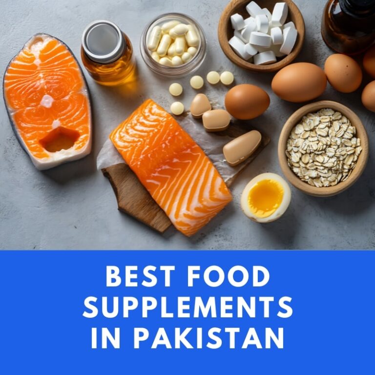 Top food supplements in Pakistan for vitamins, minerals, and overall health