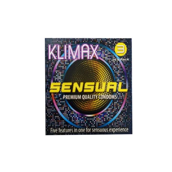 Klimax Sensual Condoms 3 Pack – textured studs & ribs Pakistan