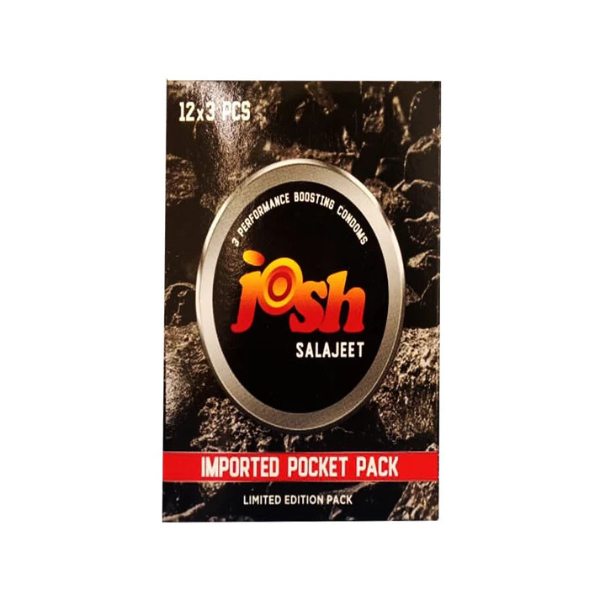 Josh Salajeet Condoms 3 Pieces – salajeet scented latex condoms Pakistan