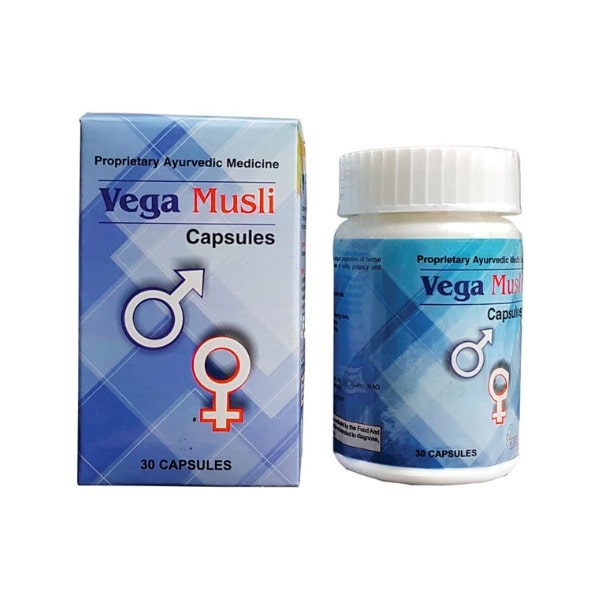 Vega Musli Health Capsules for strength and energy