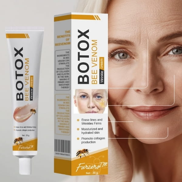 Botox Bee Venom Wrinkle Cream Price in Pakistan | rxhub.pk Furzero Botox Bee Venom Wrinkle Cream for anti-aging and skin firming in Pakistan by rxhub.pk