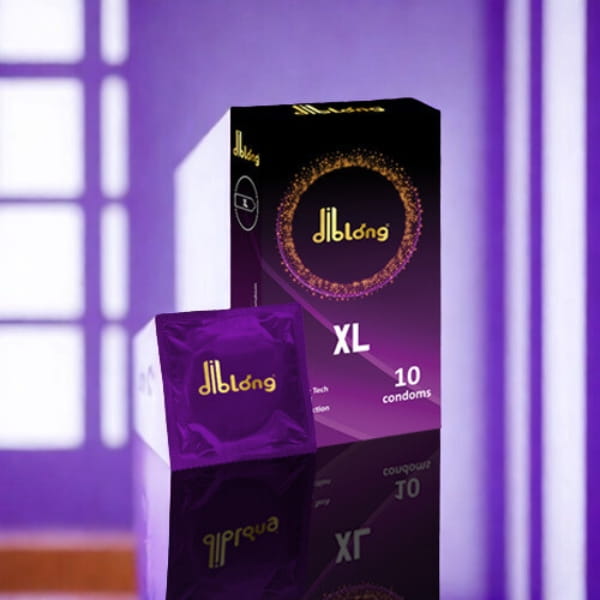Diblong XL Condom Pack of 10 – Long Size / Big Size