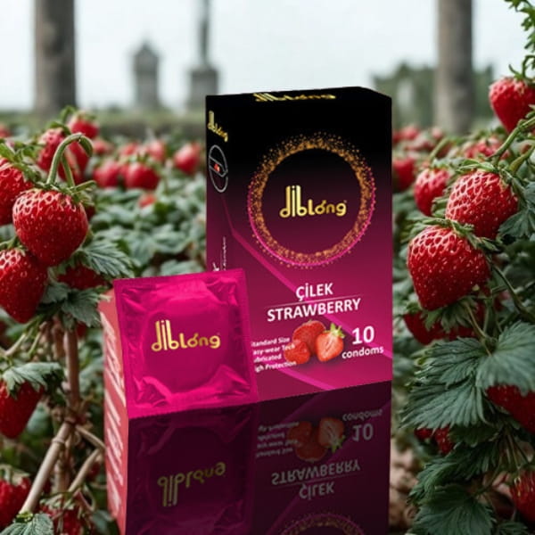 Diblong Cilek Strawberry Condom in Pakistan – Full Box
