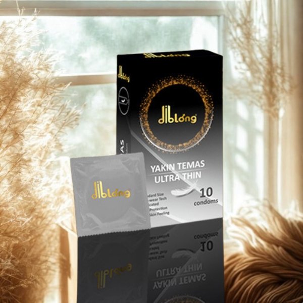 Diblong Yakin Temas Condom Pack of 10 – Skin-to-Skin Sensation