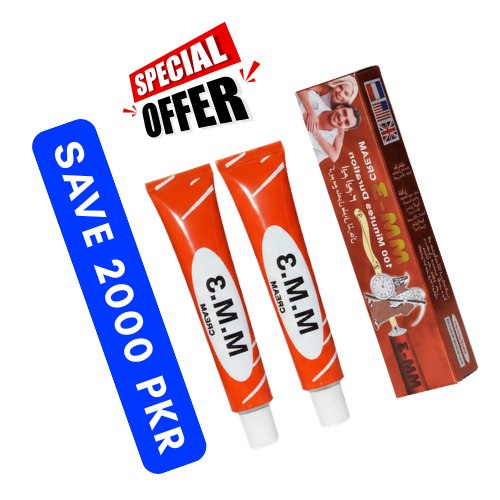 MM3 Cream 4 Tube Pack Price in Pakistan – Special Discount Offer MM3 Cream 4 Tube Pack delay cream bundle price in Pakistan Rs 4000 special discount offer