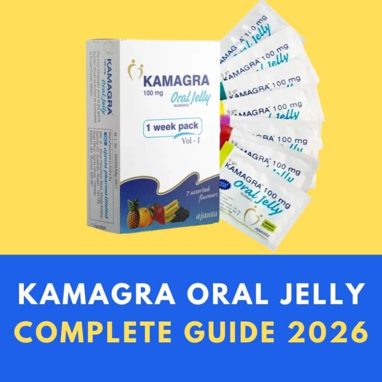 Kamagra Oral Jelly sachets for men in Pakistan