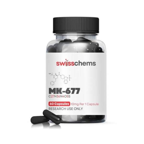 Swiss Chems MK-677 Capsules 60 Count USA Imported Available in Pakistan