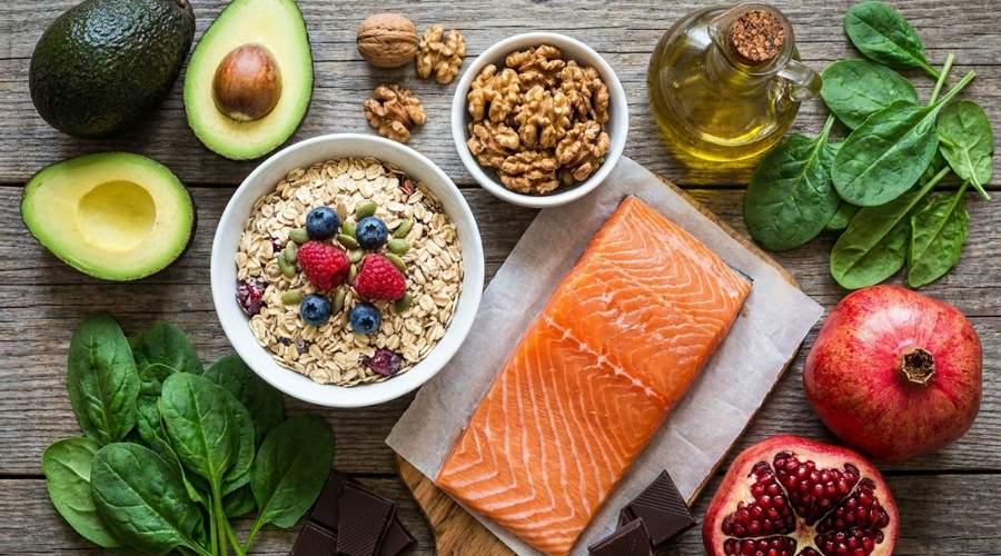Heart Healthy Foods to Lower Cholesterol High fiber and healthy fat foods to naturally lower bad cholesterol levels