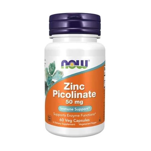 NOW Foods Zinc Picolinate 50mg 60 Veg Capsules Price in Pakistan