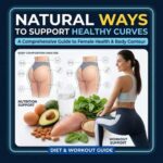 Woman following healthy lifestyle tips and Hip Up supplements for body shape support