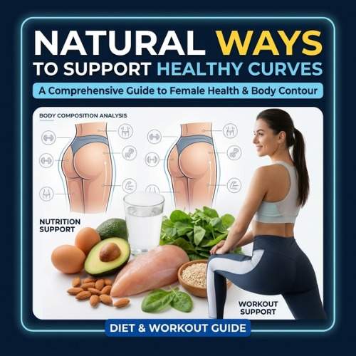 Woman following healthy lifestyle tips and Hip Up supplements for body shape support