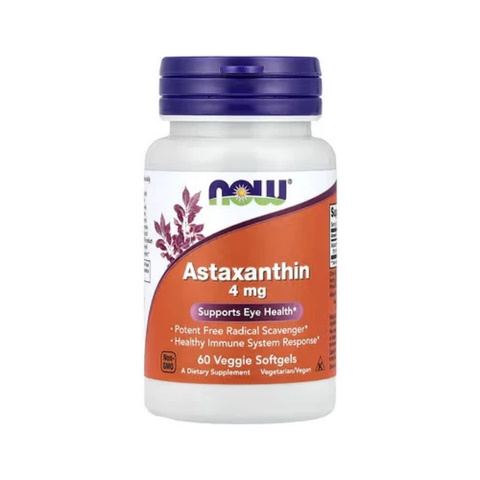 Astaxanthin 4mg (60 Veggie Softgels)