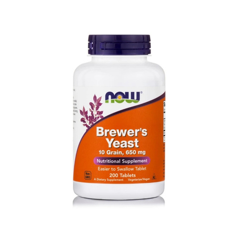 Brewer's Yeast 10 Grain, 650mg (200 Tablets)