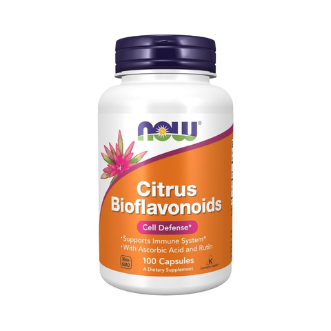 NOW Citrus Bioflavonoids (100 Veg Capsules)