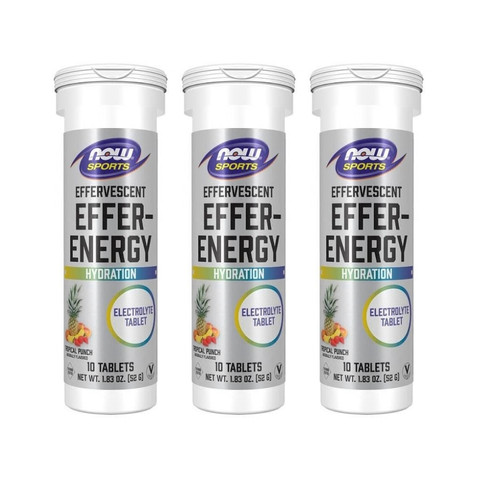 Effer-Hydrate Effervescent Orange Strawberry Tablets