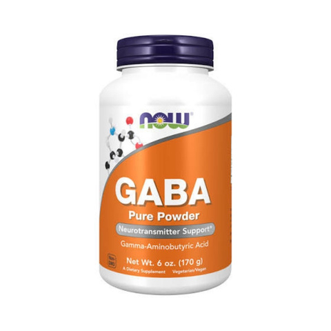 Now Gaba Pure Powder 6oz (170 G)