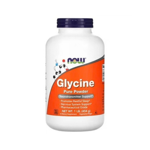 NOW Glycine Pure Powder (454 g)