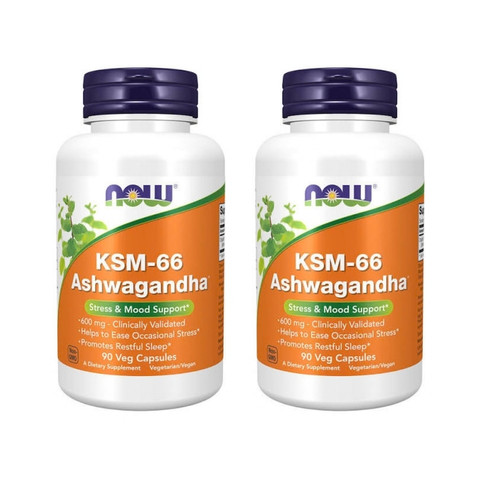 Ksm-66 Ashwagandha 600mg (90 Veg Capsules)