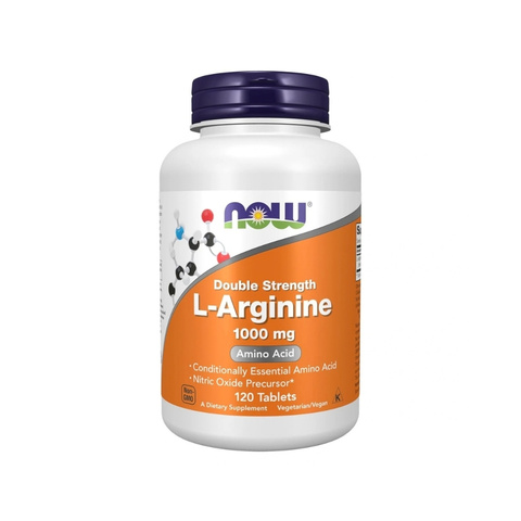 Now L-Arginine Double Strength 1000mg (120 Tab)