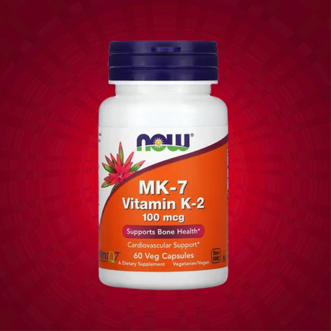 MK-7 Vitamin K-2, 100 mcg, 60 Capsules