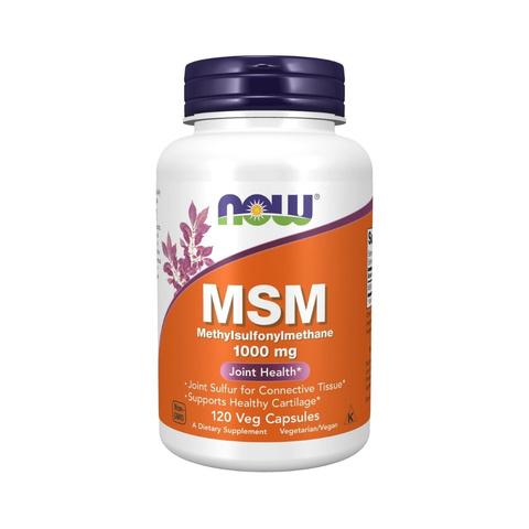 NOW MSM 1000mg 120 Veg Capsules Joint Health Supplement in Pakistan