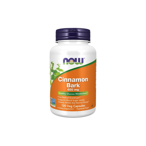 Now Cinnamon Bark 600mg (120 Capsules)