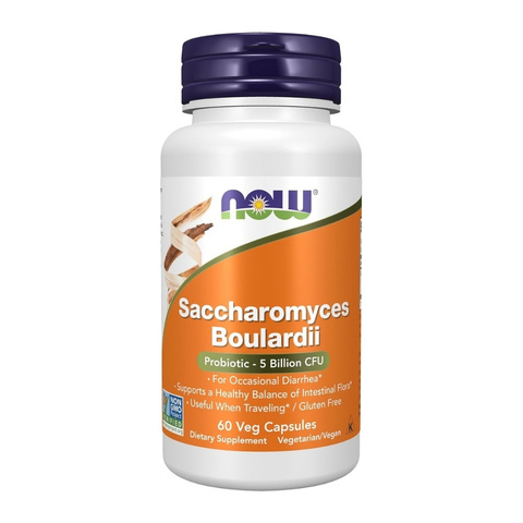 Saccharomyces Boulardii Probiotic 5 Billion CFU (60 Capsules)