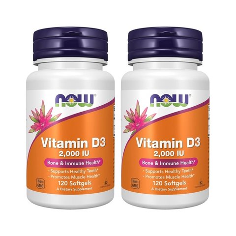 Vitamin D3 2000 IU Price in Pakistan 120 Softgels