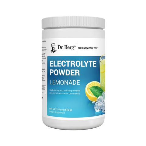 Electrolyte Powder Lemonade Net wt 21.52 oz (610 g) – 100 Servings
