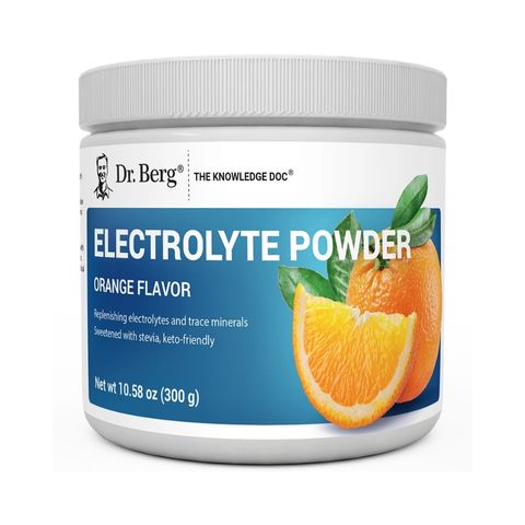 Electrolyte Powder Orange Flavor Net wt 10.58 oz (300 g)