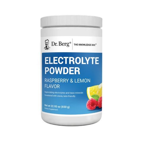 Electrolyte Powder Raspberry Lemon Flavor 650 g – 100 Servings