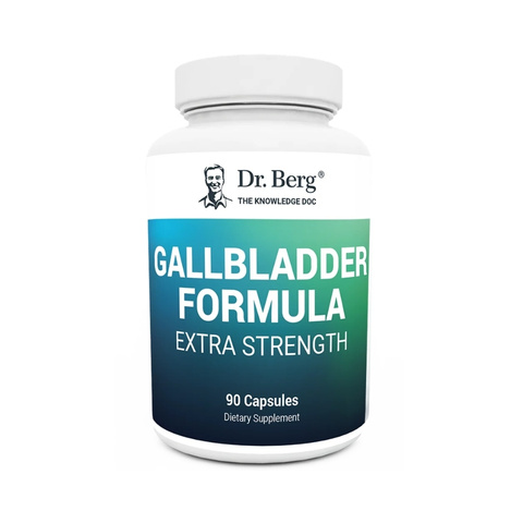 Dr. Berg Gallbladder Formula Extra Strength 90 vegetable capsules with ox bile and digestive enzymes