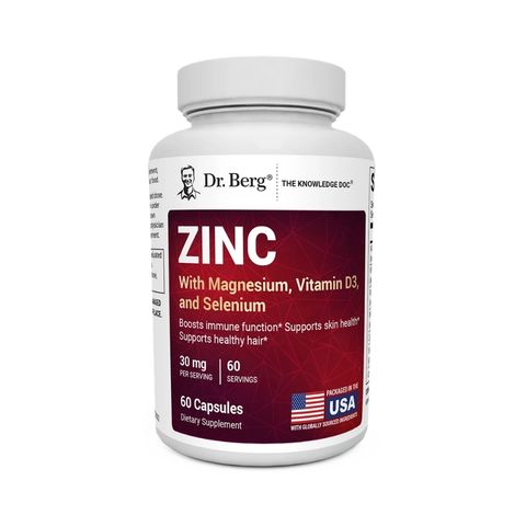 Dr Berg Zinc with Magnesium, Vitamin D3 and Selenium Capsules