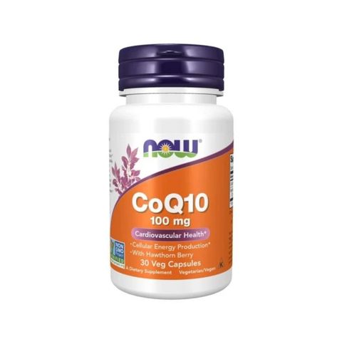NOW CoQ10 100mg with Hawthorn Berry 30 Veg Capsules Pakistan
