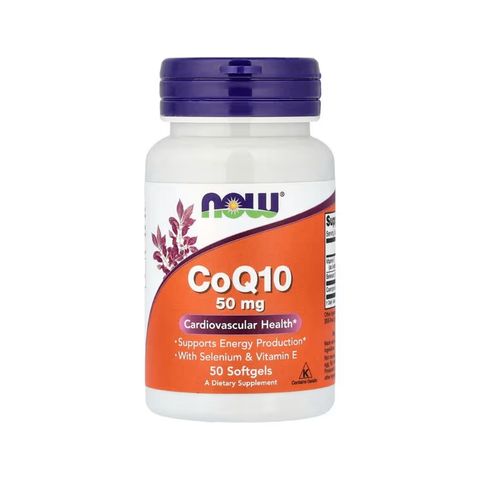 NOW COQ10 50mg With Selenium & Vitamin E (50 Softgels)