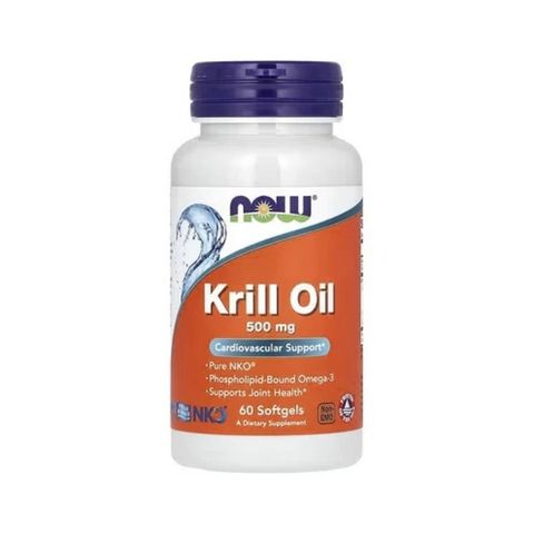 NOW Foods Krill Oil 500mg 60 Softgels