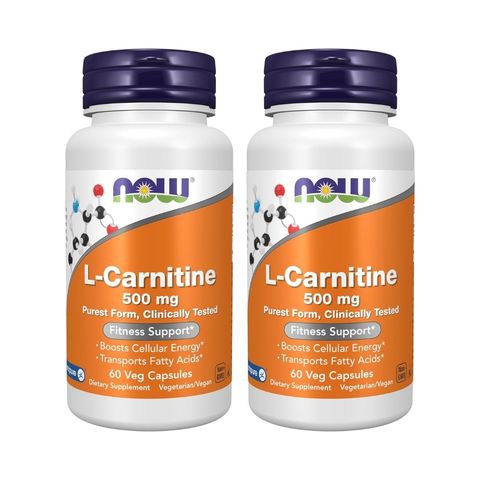 NOW L-Carnitine 500mg (60 Capsules)